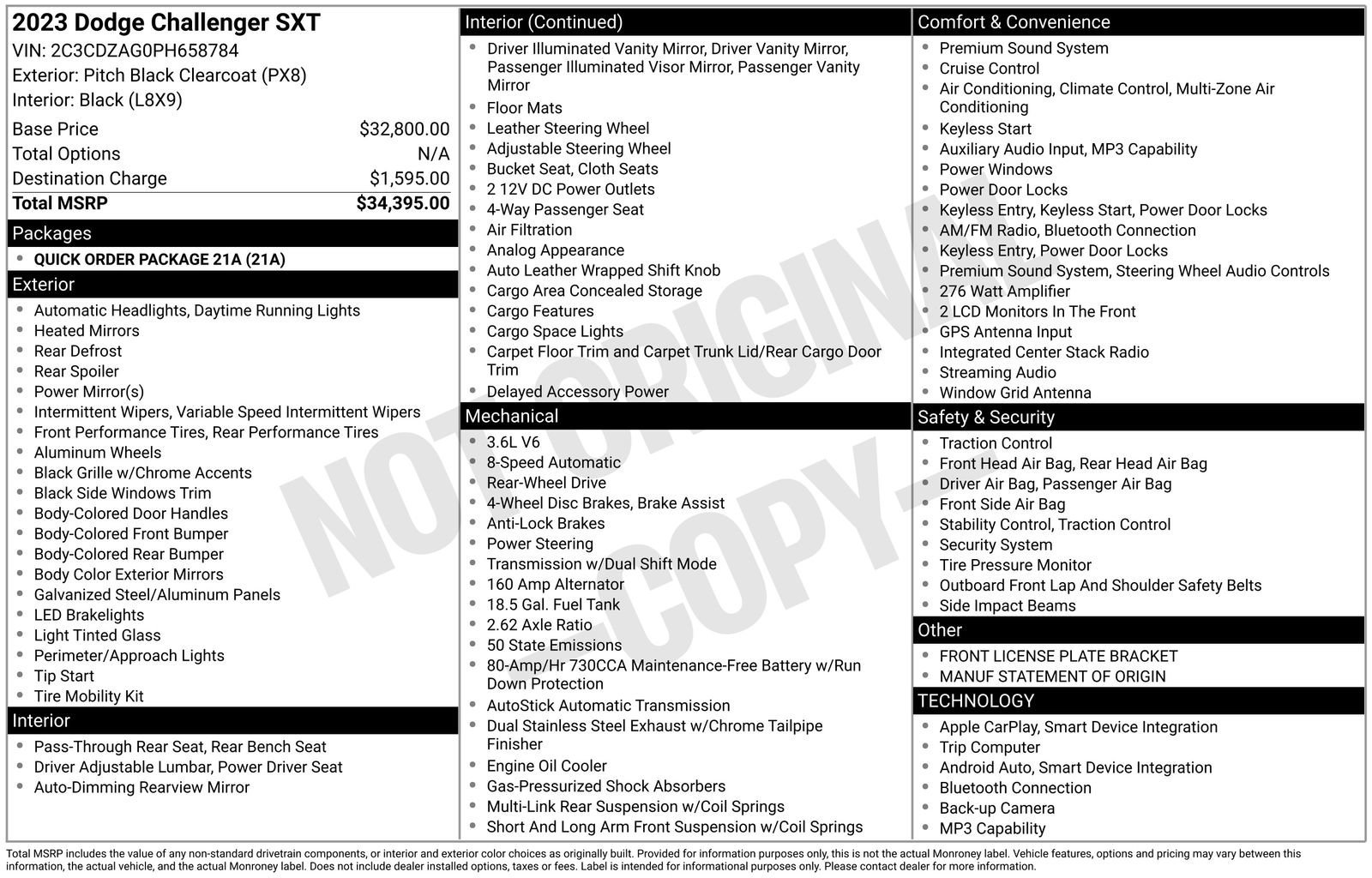 Used 2023 Dodge Challenger SXT image 40