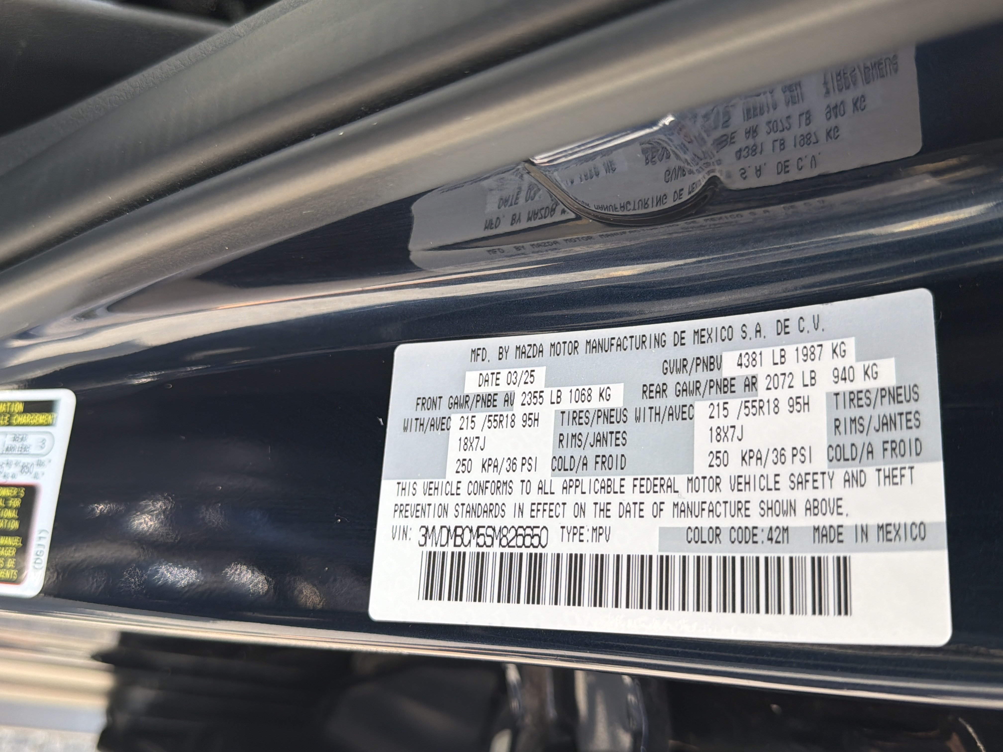 Certified 2025 MAZDA CX-30 AWD 2.5 S w/ Preferred Package image 28