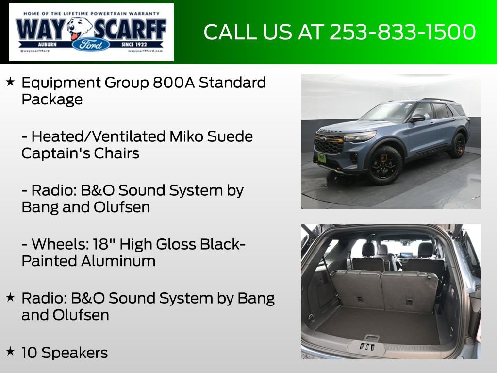 New 2026 Ford Explorer Tremor w/ Tremor Convenience Package image 12