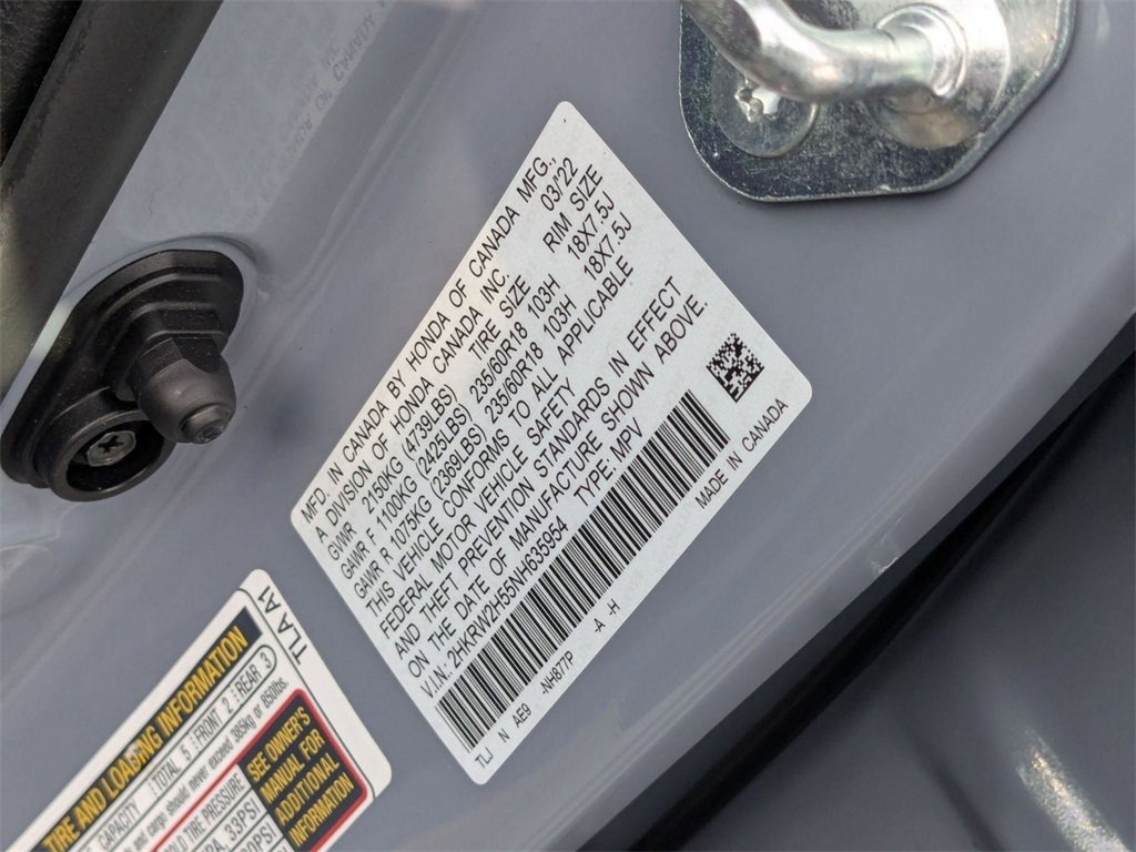 Used 2022 Honda CR-V EX image 30