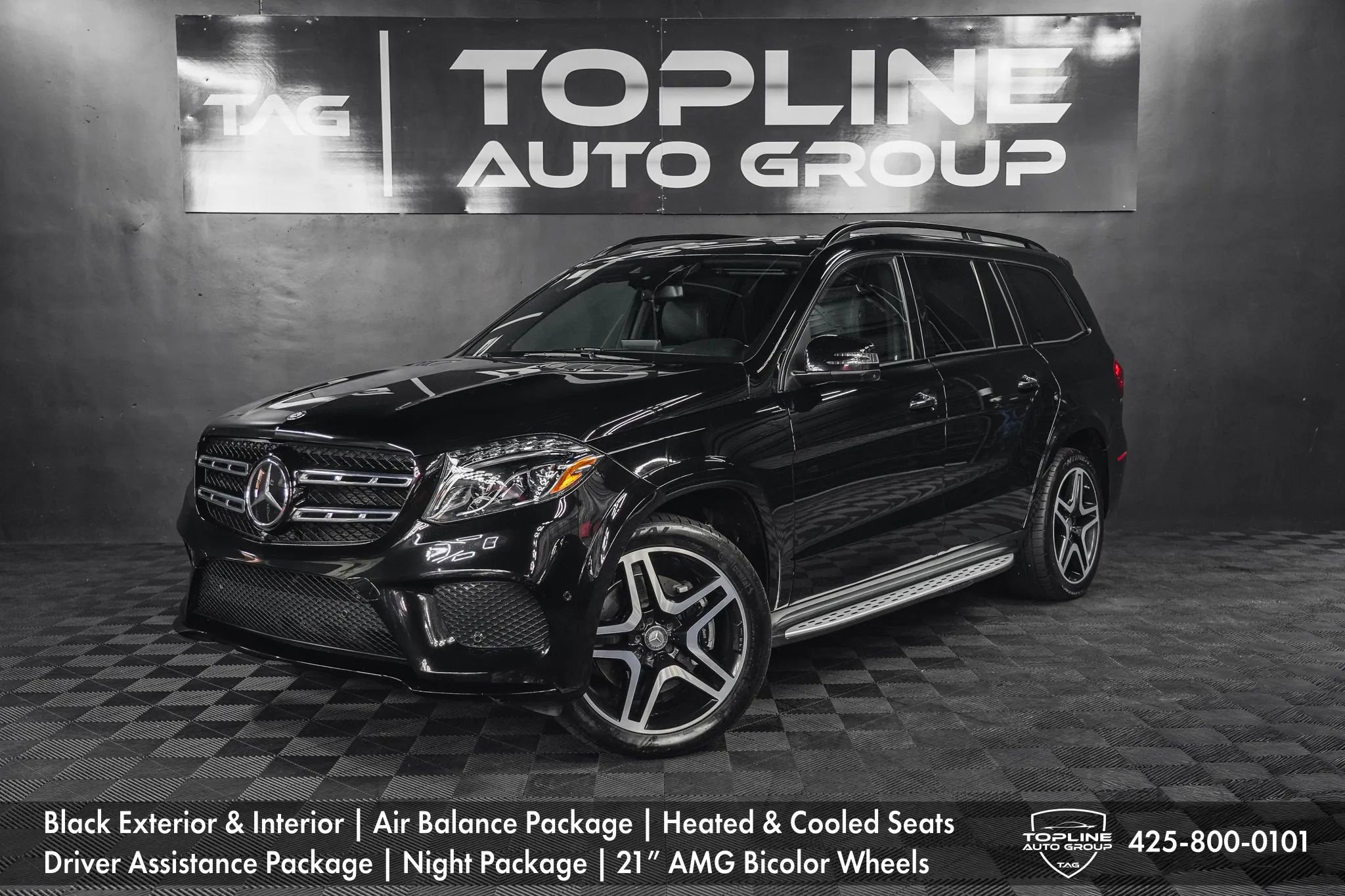 Used 2017 Mercedes-Benz GLS 550 GLS 550 Sport Utility 4D