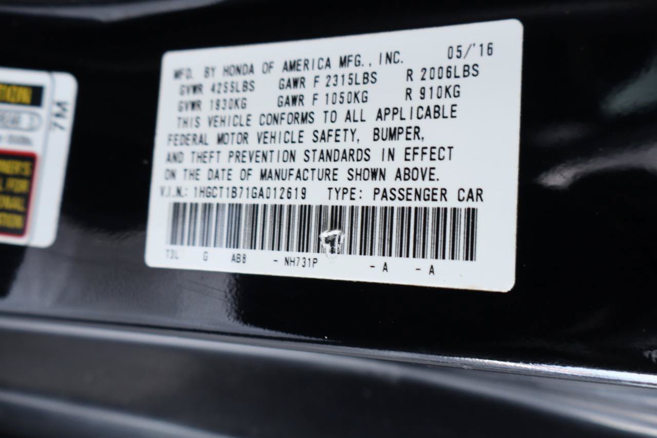 Used 2016 Honda Accord EX image 35
