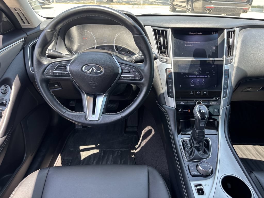 Used 2021 INFINITI Q50 Luxe w/ Cargo Package RWD image 9
