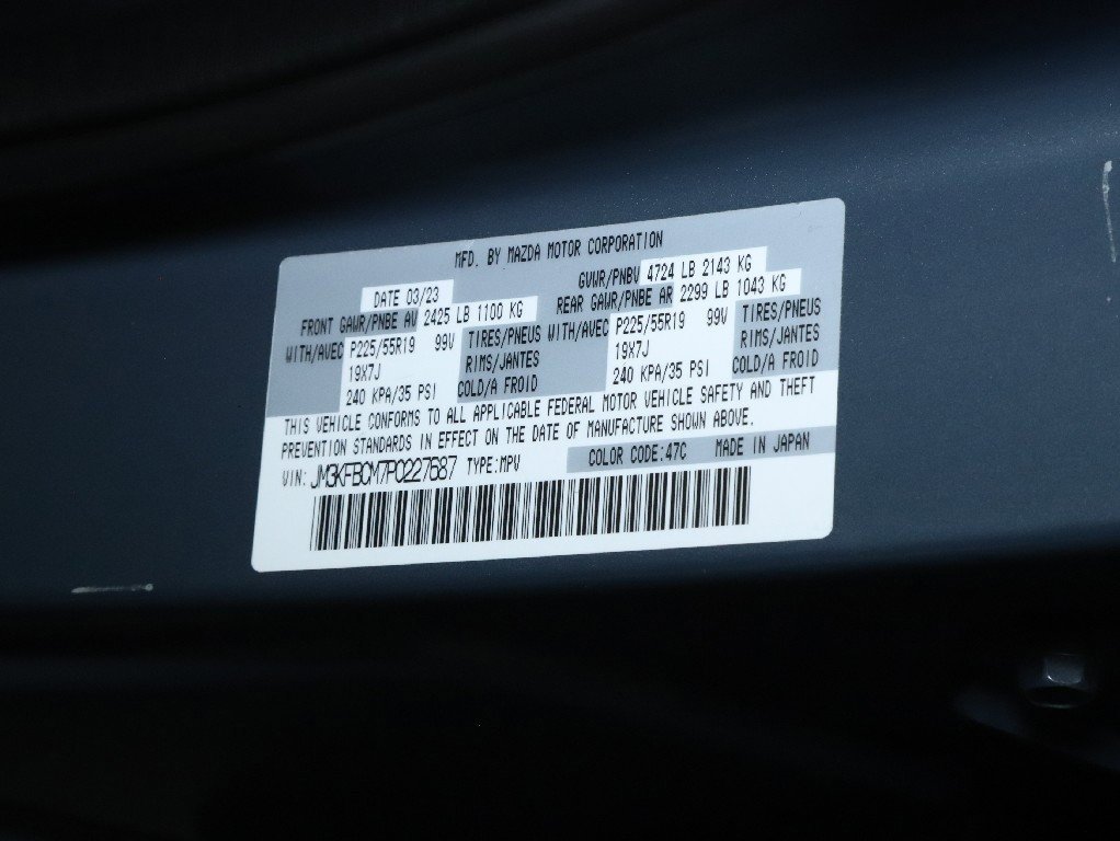 Certified 2023 MAZDA CX-5 Carbon Edition image 21