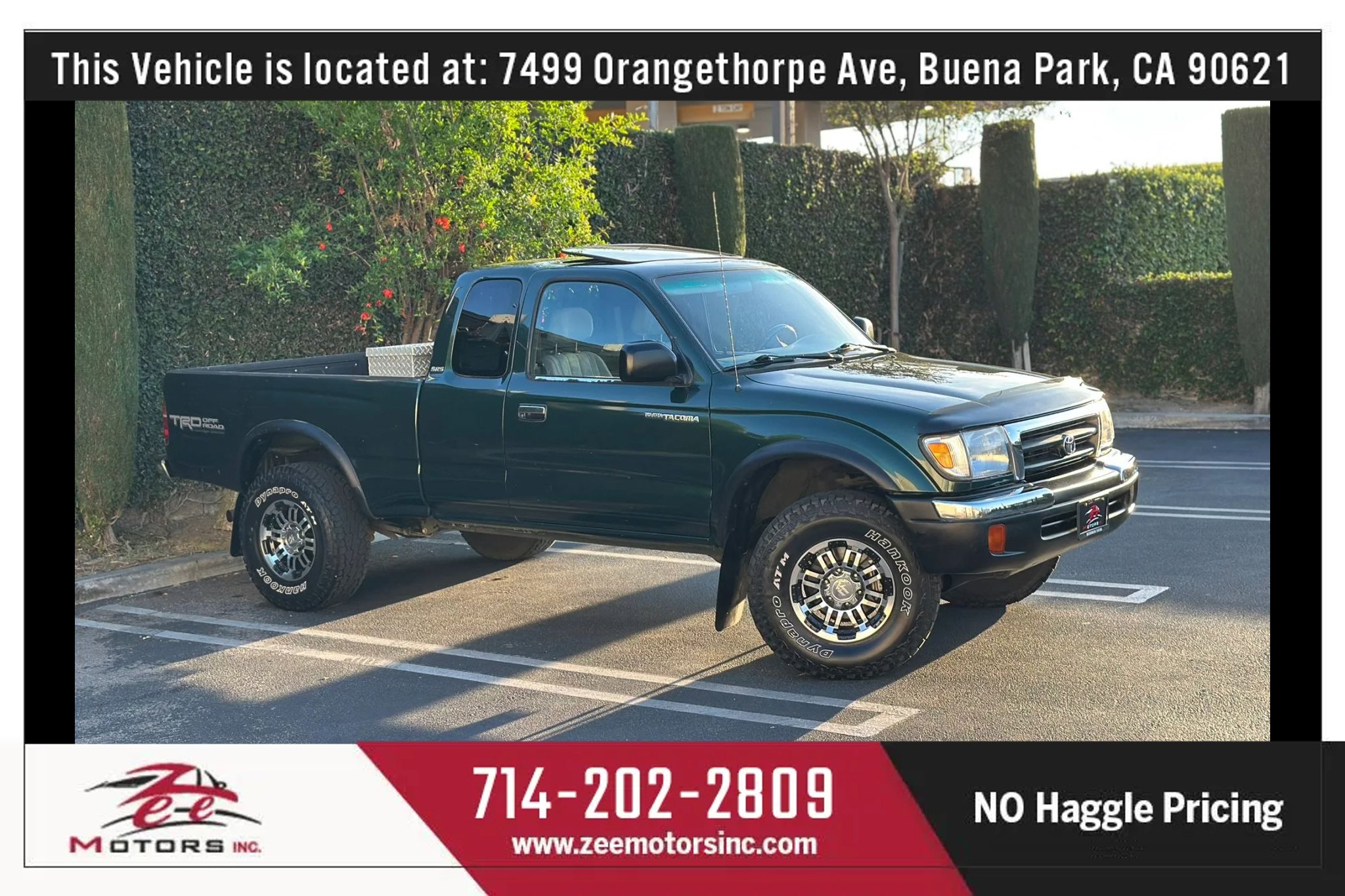 Used 2000 Toyota Tacoma PreRunner image 1