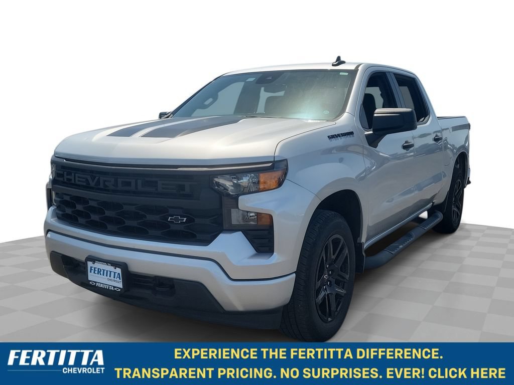 Certified 2022 Chevrolet Silverado 1500 Custom w/ Rally Edition RWD image 1