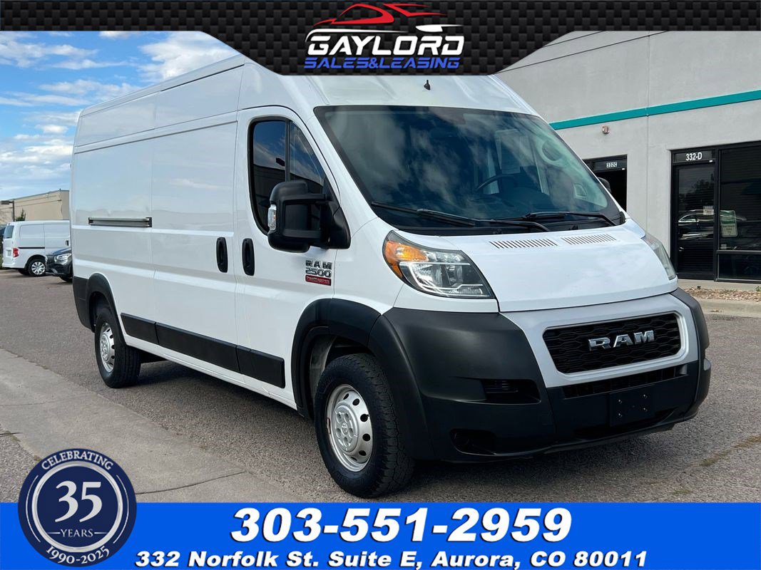 Used 2021 RAM ProMaster 2500