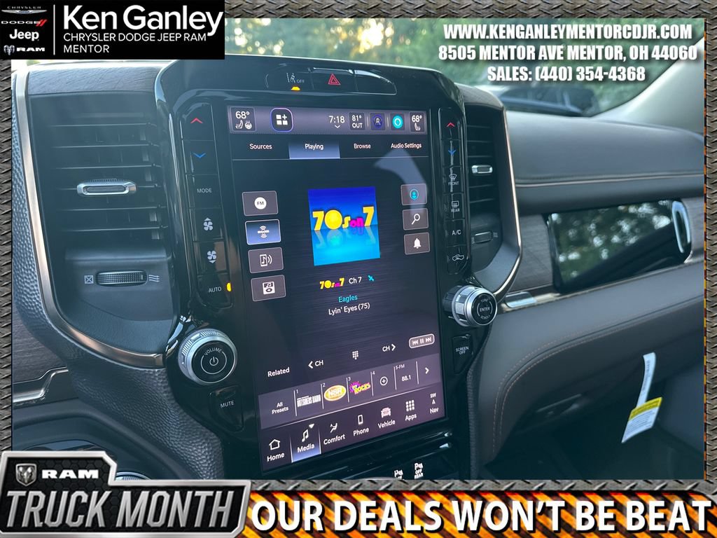 New 2026 RAM 1500 Limited w/ Bed Utility Group AWD/4WD image 16