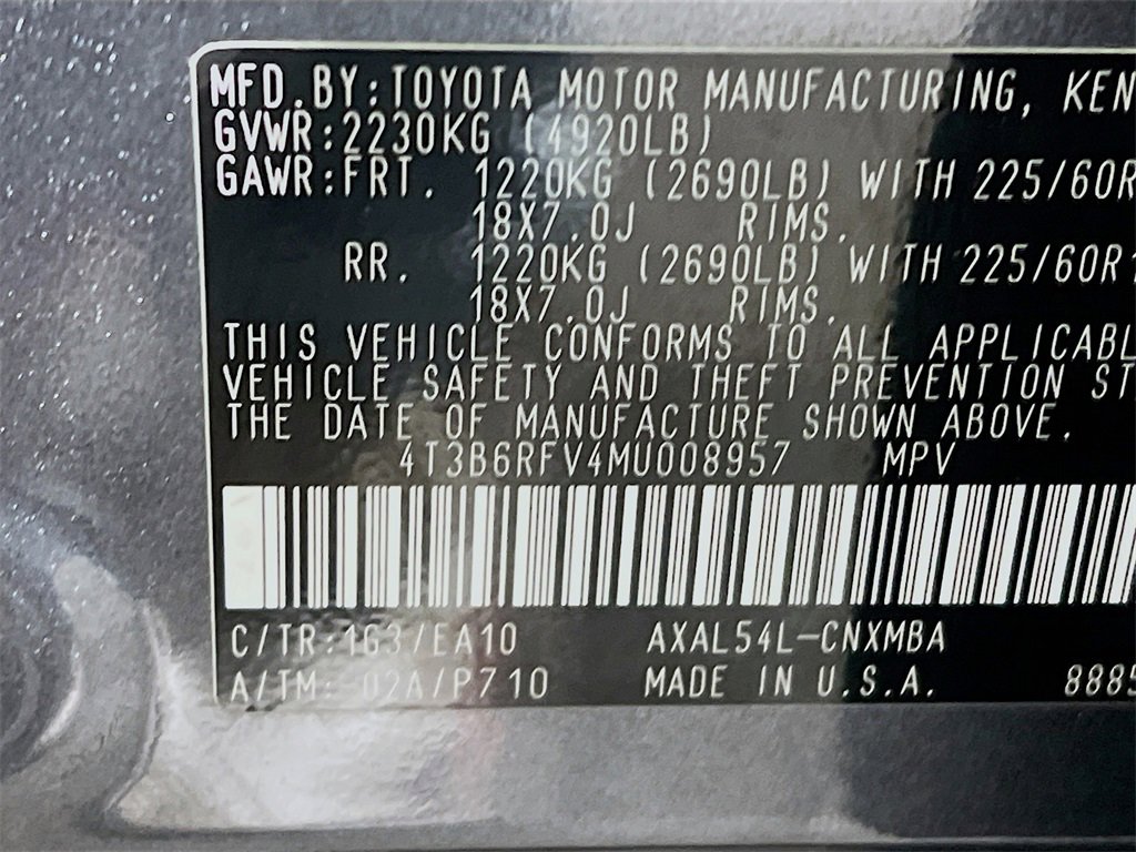 Certified 2021 Toyota RAV4 XLE Premium image 27