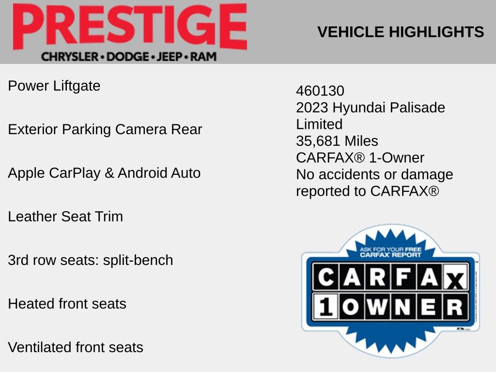 Used 2023 Hyundai Palisade Limited image 4