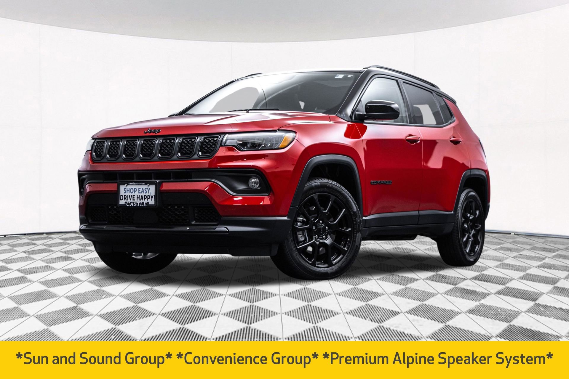Used 2023 Jeep Compass Latitude w/ Sun and Sound Group AWD/4WD image 2