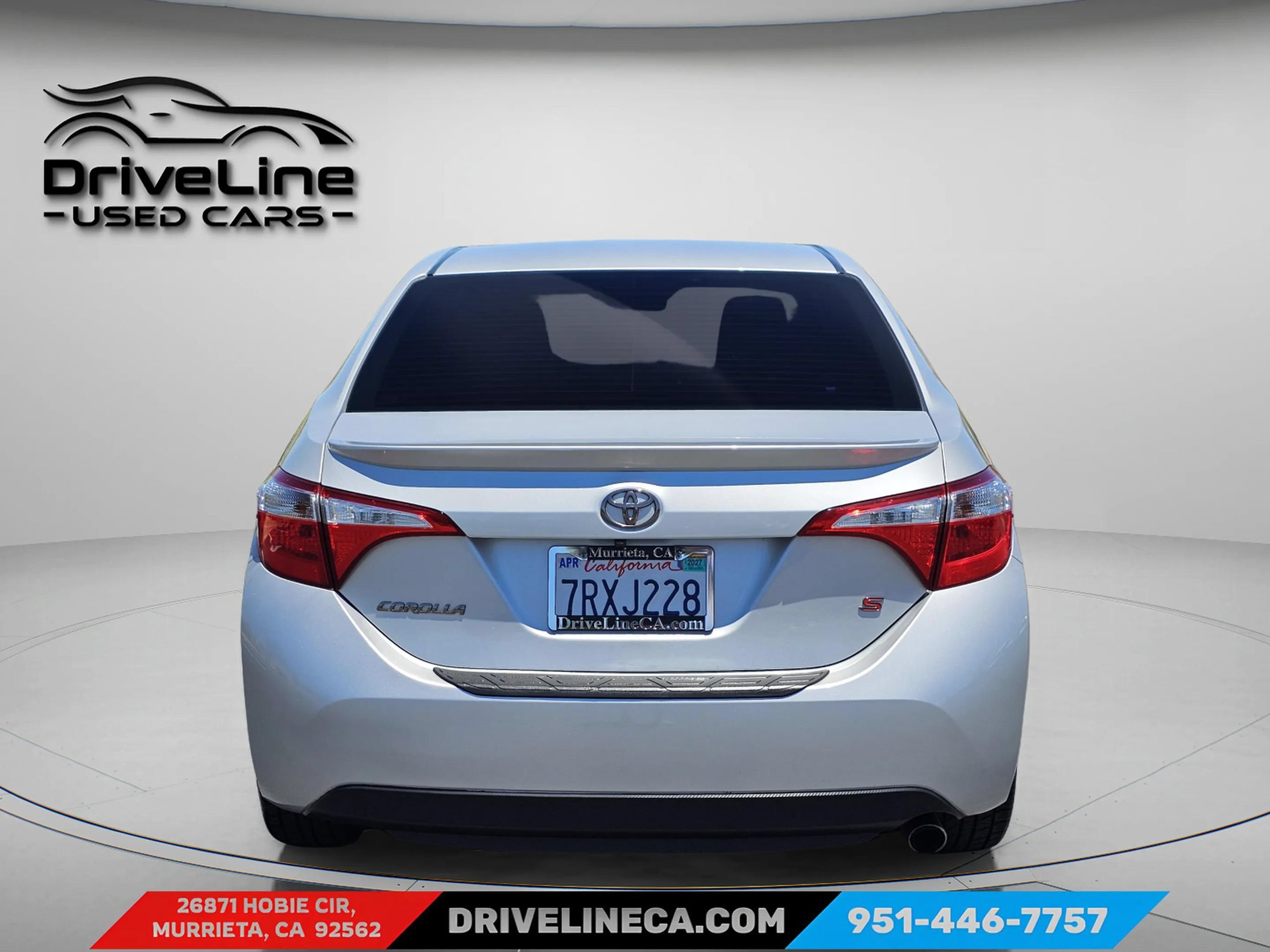 Used 2014 Toyota Corolla S w/ Protection Package FWD image 3