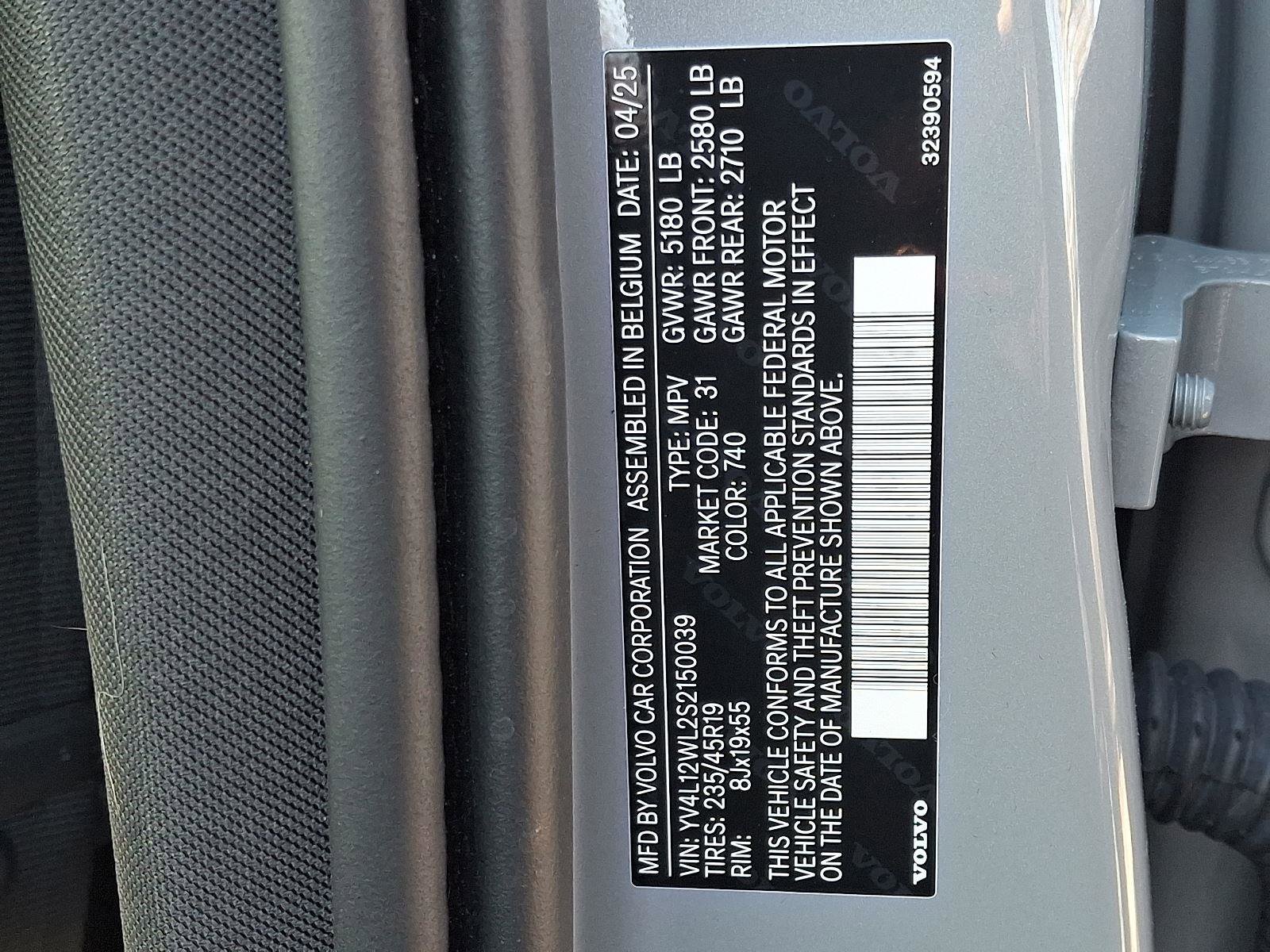 Certified 2025 Volvo V60 B5 Cross Country Ultra image 27