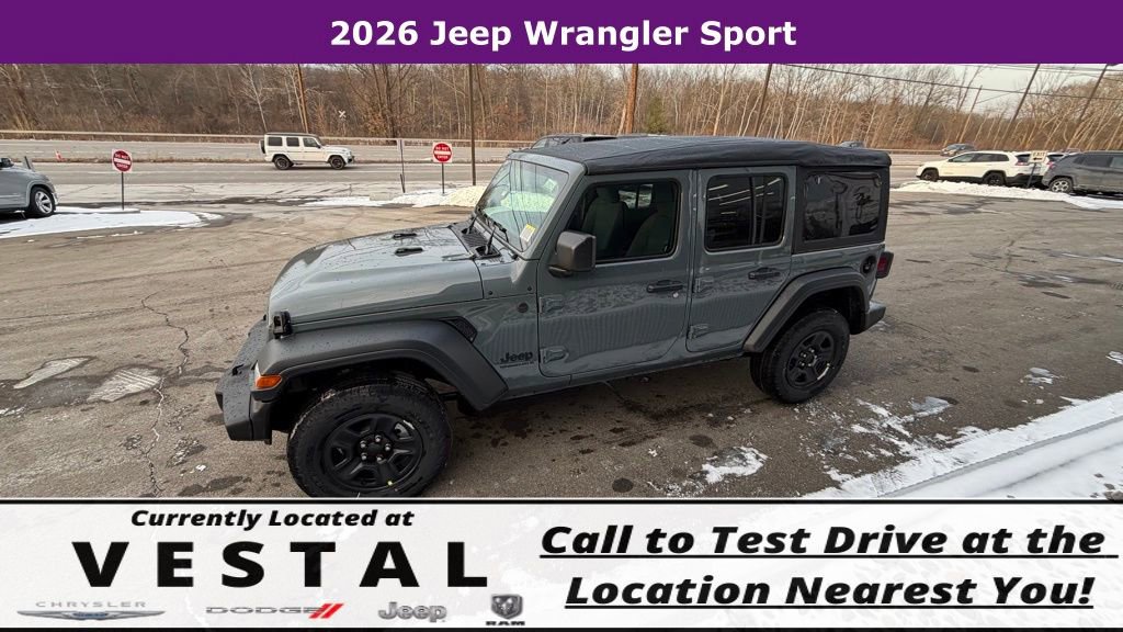 New 2026 Jeep Wrangler Sport image 12