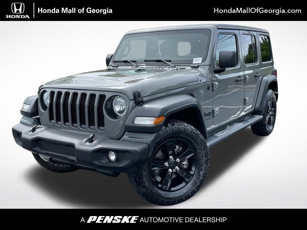 Used 2021 Jeep Wrangler Unlimited Sport AWD/4WD video 1