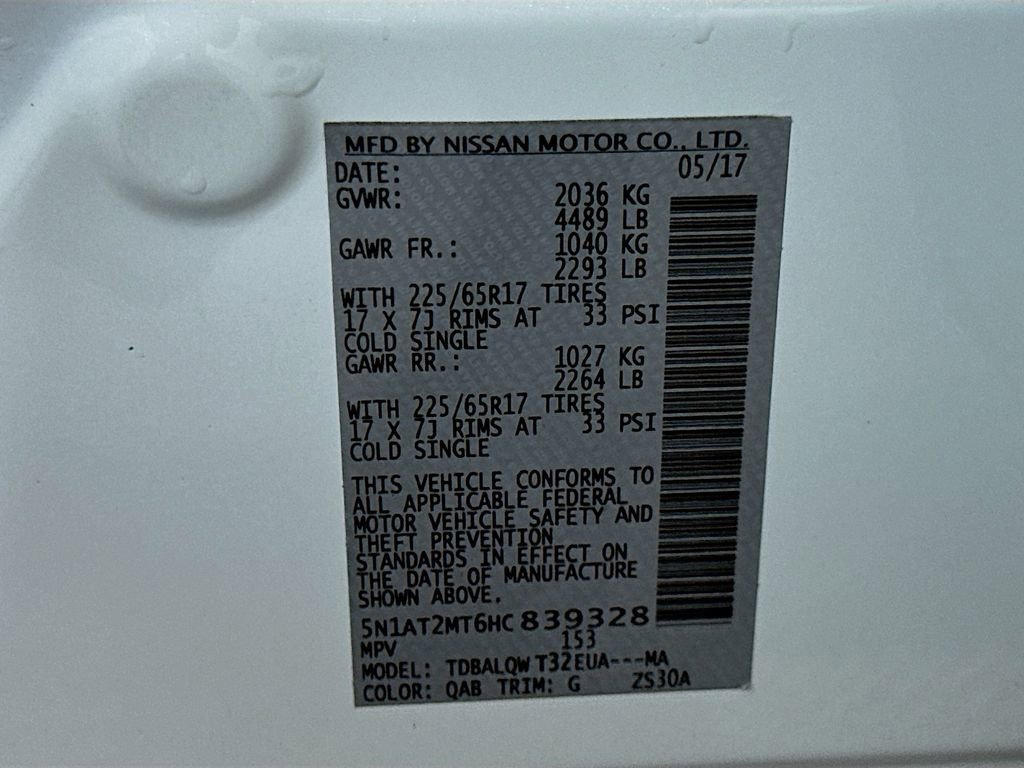 Used 2017 Nissan Rogue SV w/ Midnight Edition FWD image 31