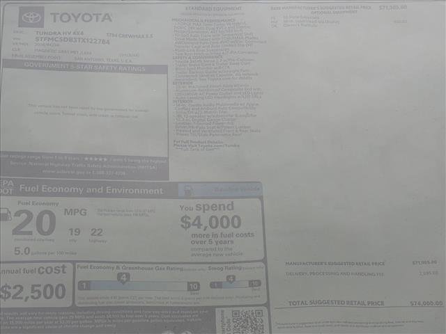 New 2026 Toyota Tundra 1794 Edition image 25