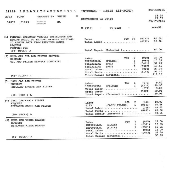 Used 2023 Ford Transit 350 XLT image 15