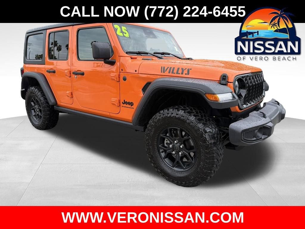 Used 2025 Jeep Wrangler Willys