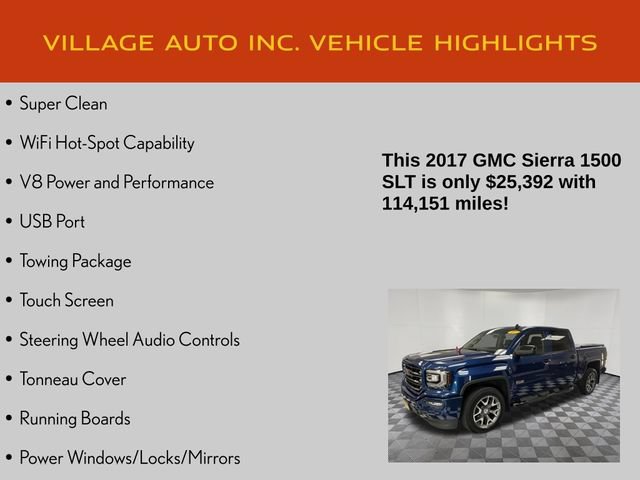 Used 2017 GMC Sierra 1500 SLT AWD/4WD image 7