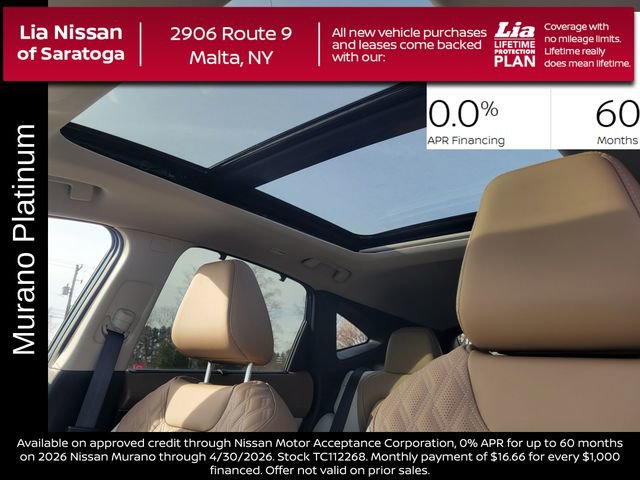 New 2026 Nissan Murano Platinum image 31