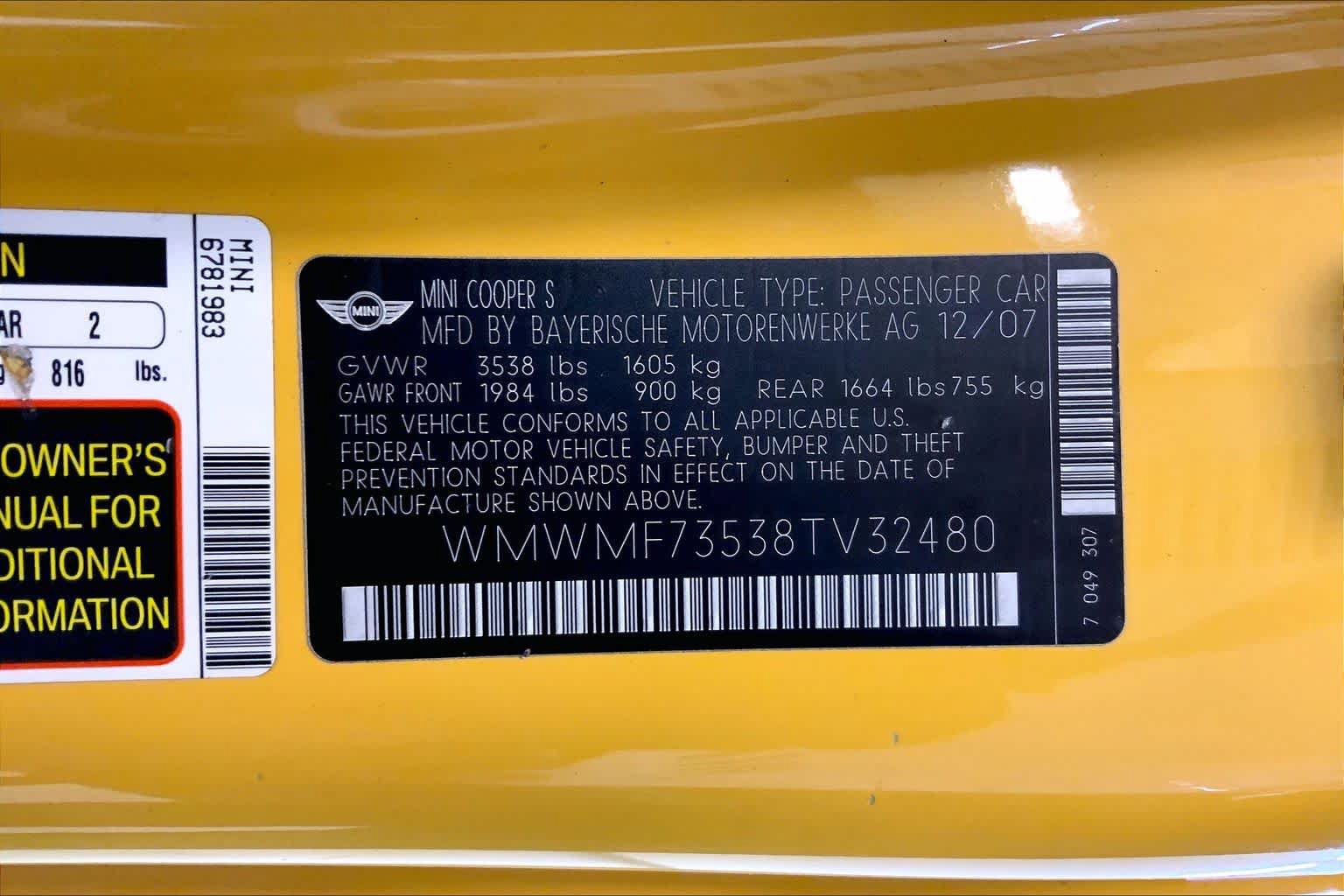 Used 2008 MINI Cooper S FWD image 36