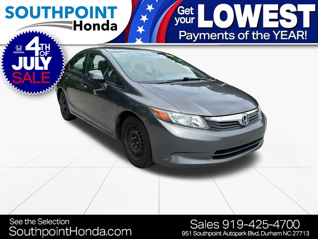 Used 2012 Honda Civic LX
