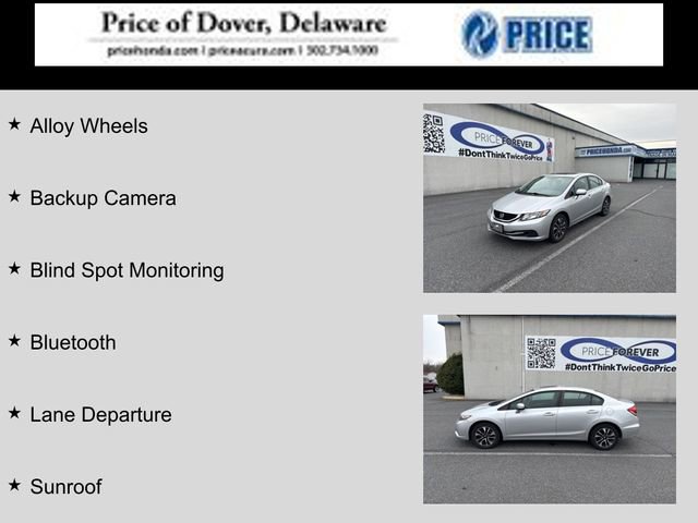 Used 2015 Honda Civic EX image 2