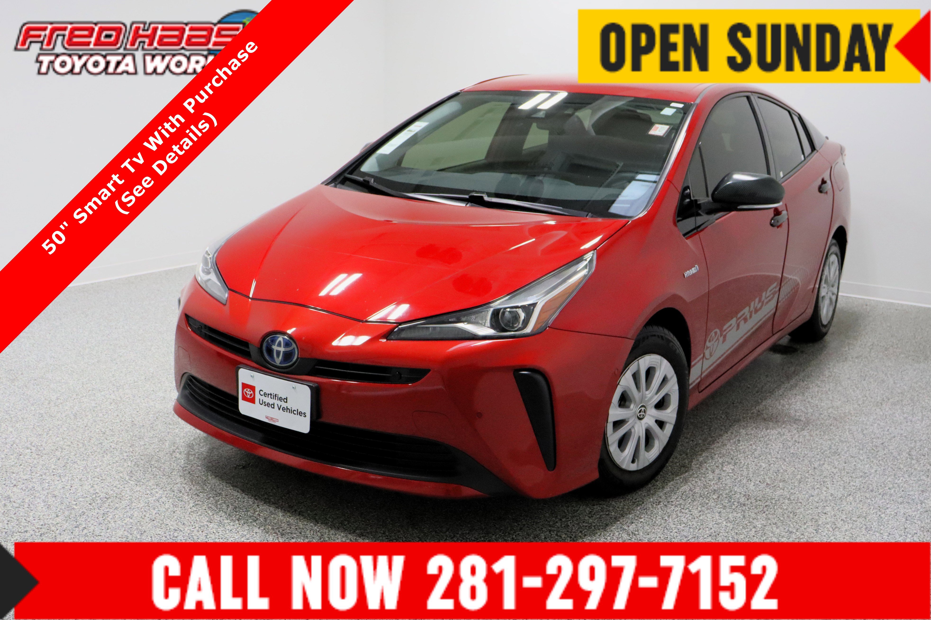 Certified 2020 Toyota Prius LE