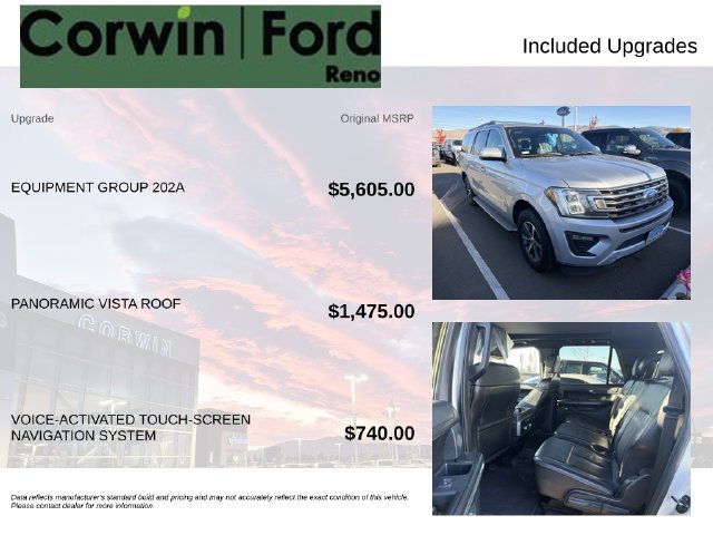Used 2018 Ford Expedition Max XLT w/ Equipment Group 202A AWD/4WD image 8