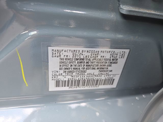 New 2026 Nissan Sentra SV w/ SV Convenience Package image 9