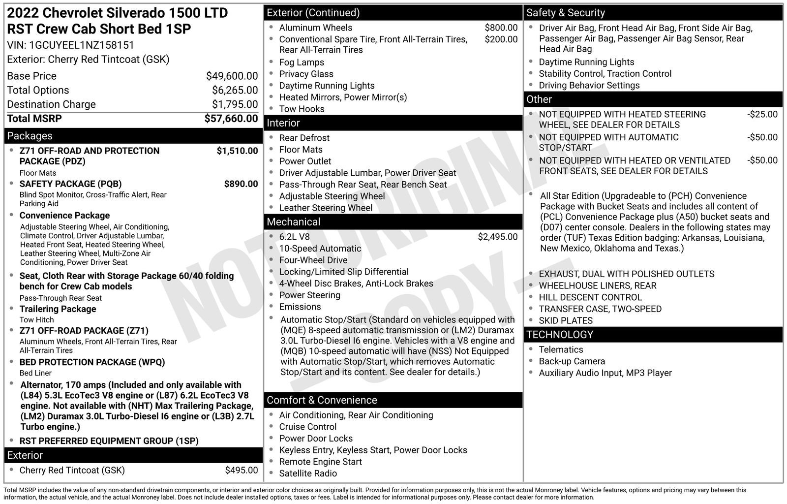 Used 2022 Chevrolet Silverado 1500 RST AWD/4WD image 30