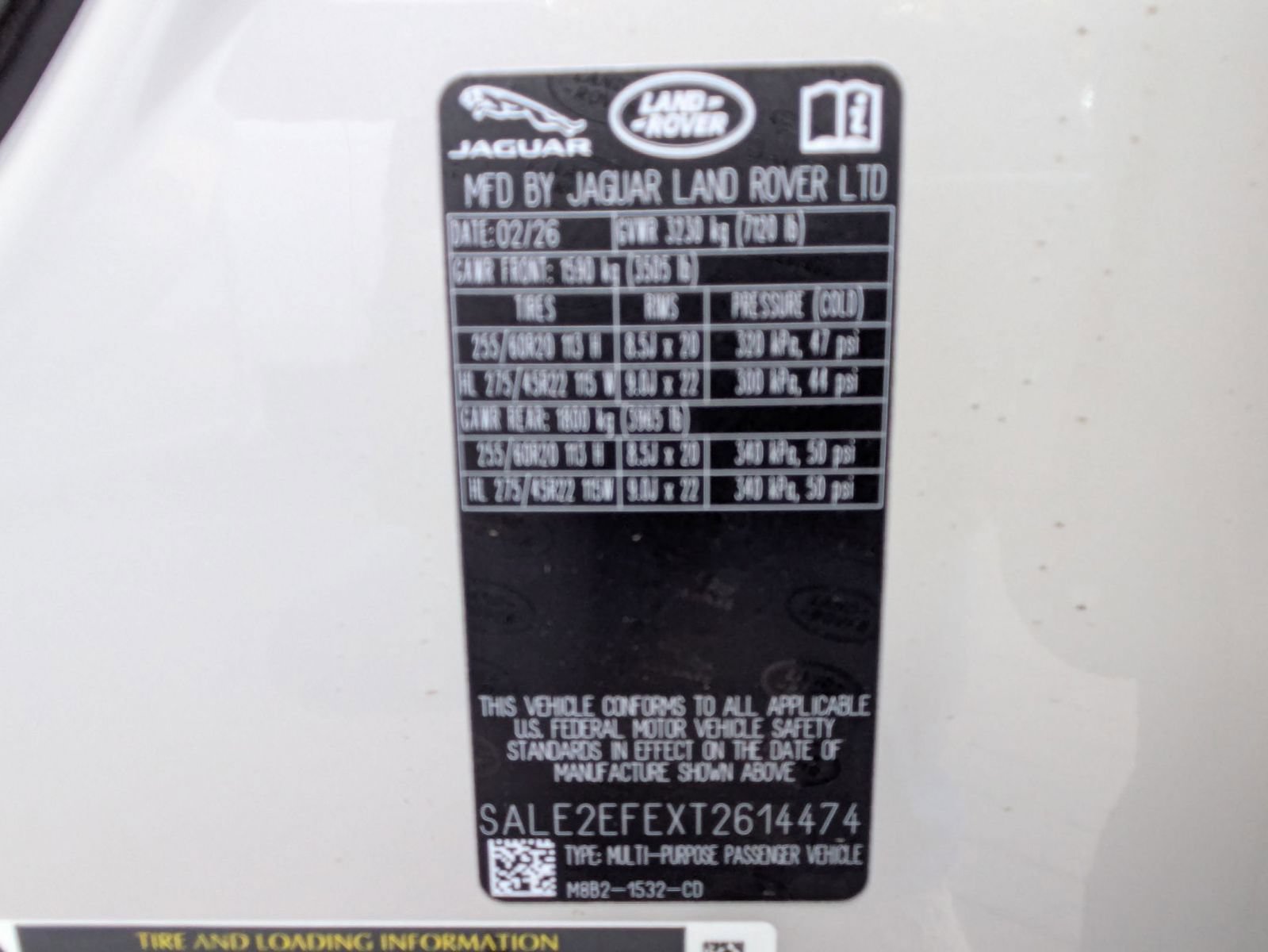 New 2026 Land Rover Defender 110 X-Dynamic SE AWD/4WD image 31