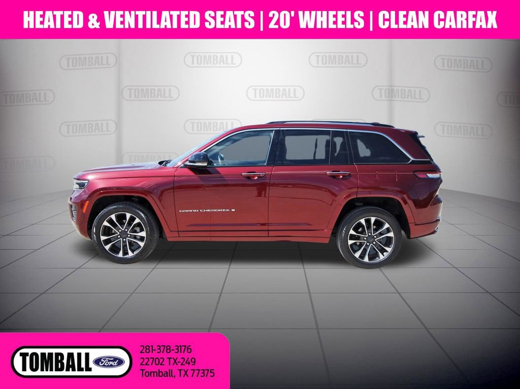 Used 2022 Jeep Grand Cherokee Overland RWD image 4
