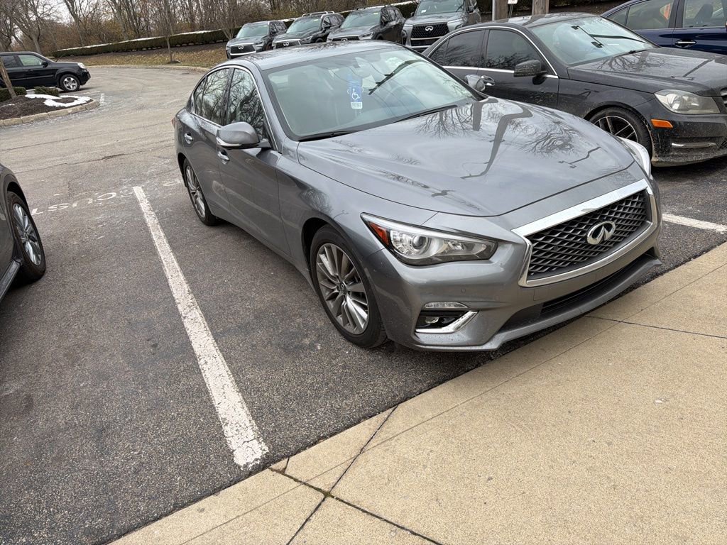 Used 2022 INFINITI Q50 Luxe w/ Cargo Package image 2
