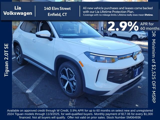 New 2025 Volkswagen Tiguan SE