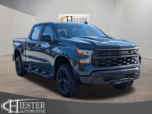 New 2026 Chevrolet Silverado 1500 Custom Trail Boss w/ Dark Appearance Package image 1