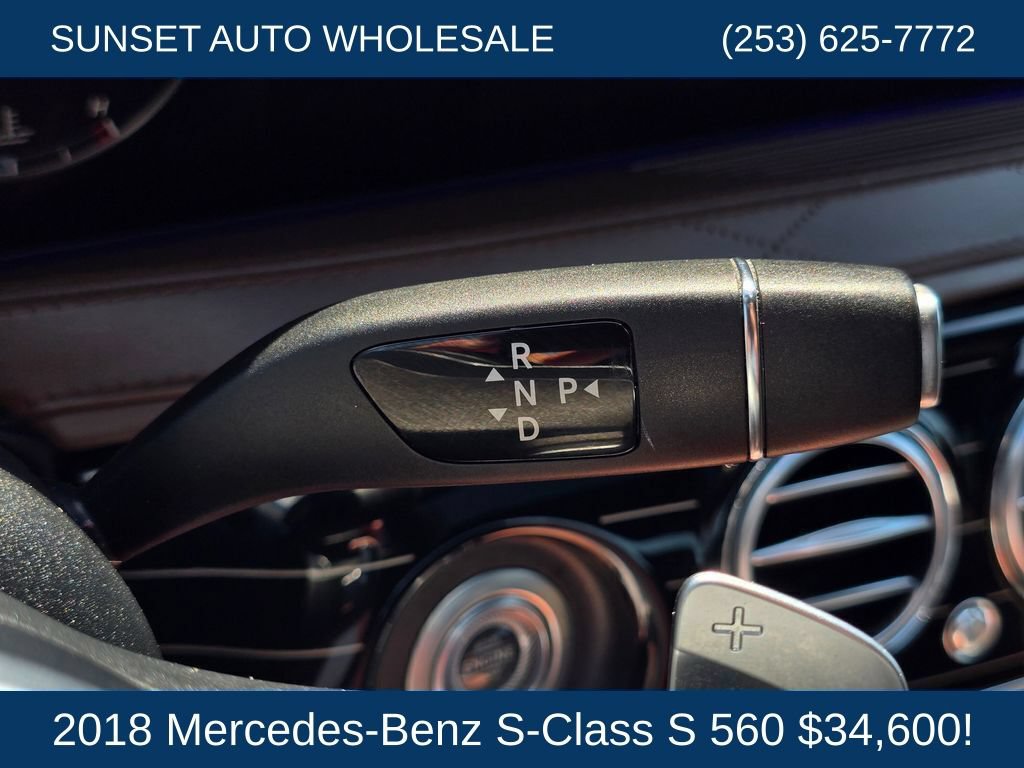 Used 2018 Mercedes-Benz S 560 Sedan w/ Premium Package image 38