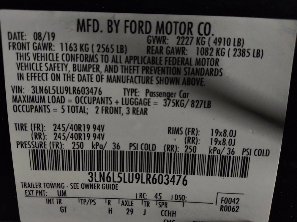 Used 2020 Lincoln MKZ Reserve w/ Elements Package FWD image 33