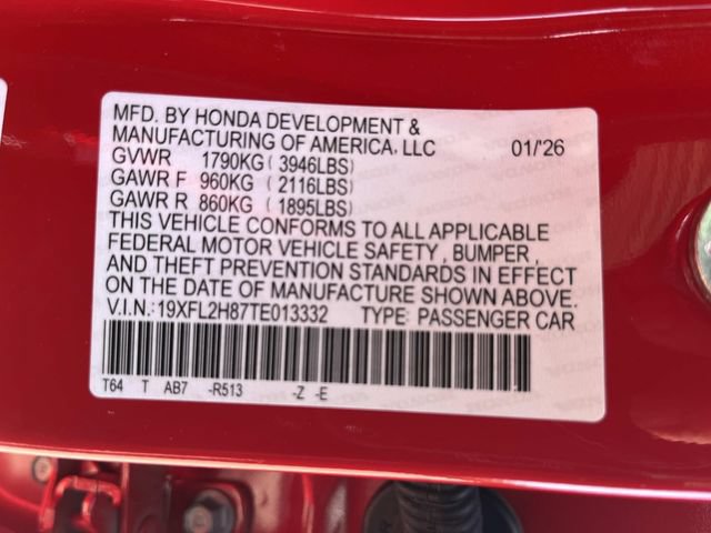 Certified 2026 Honda Civic Sport image 21