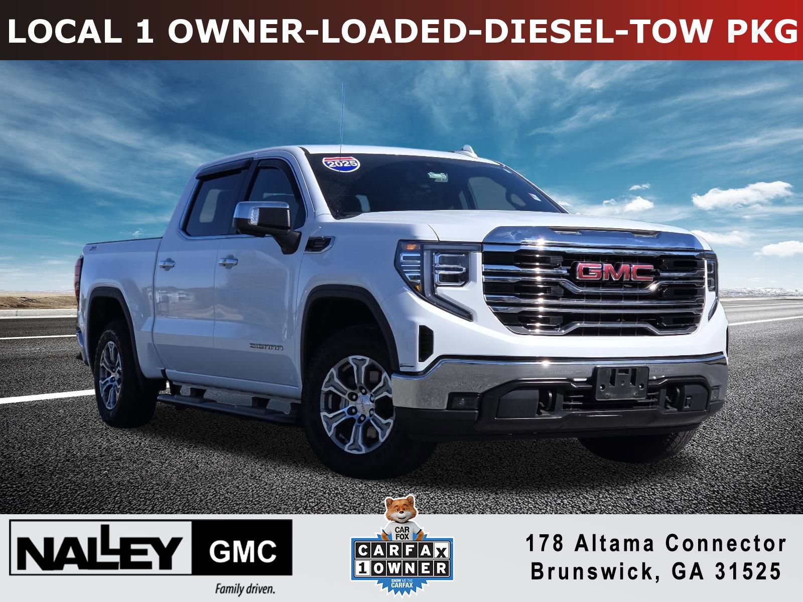 Used 2025 GMC Sierra 1500 SLT w/ SLT Convenience Package image 1