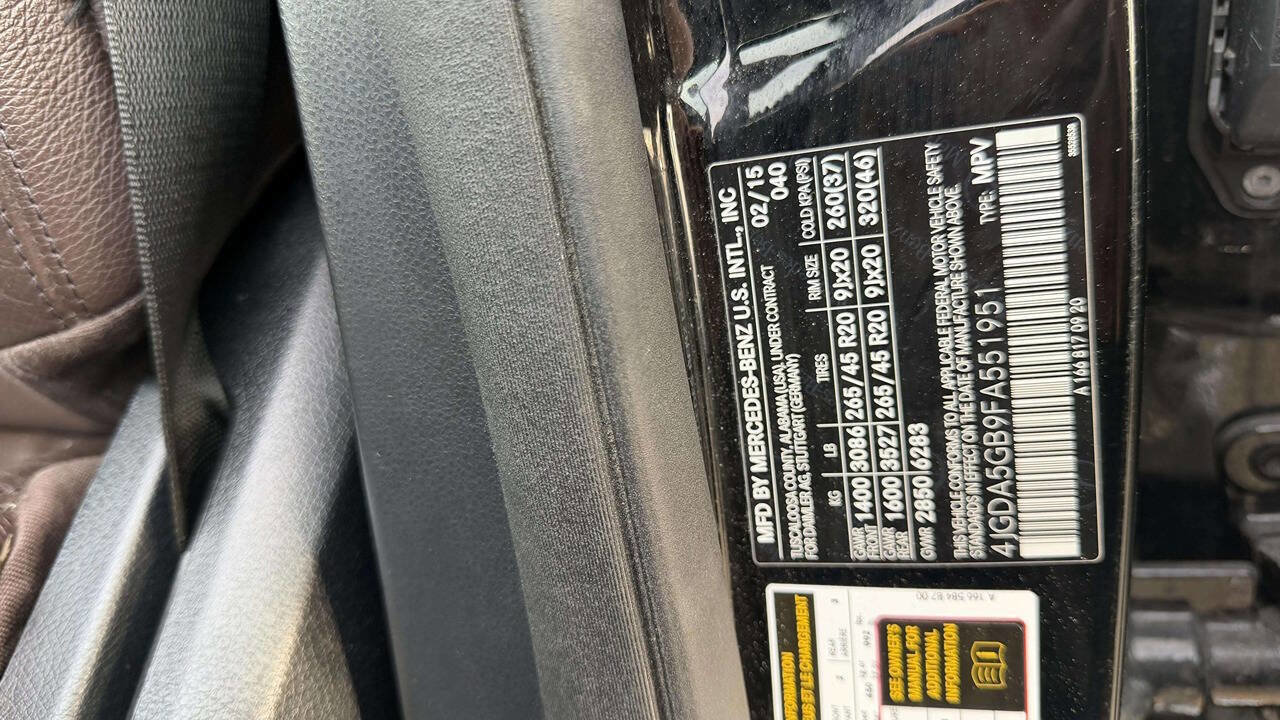 Used 2015 Mercedes-Benz ML 400 4MATIC image 24