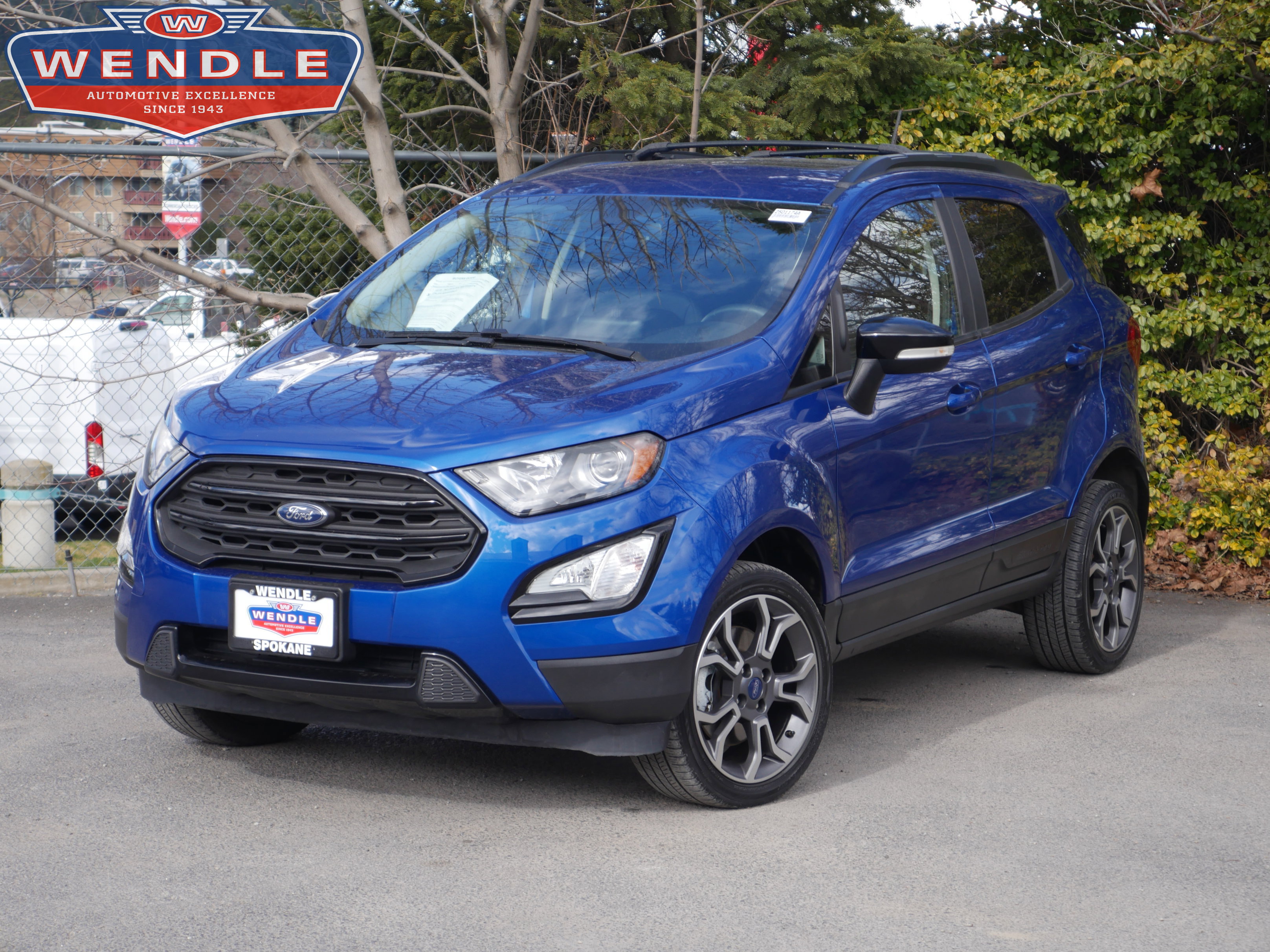 Used 2019 Ford EcoSport SES