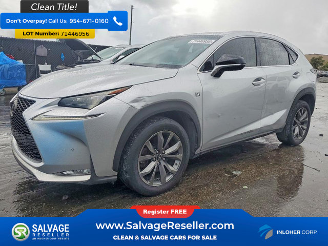 Used 2015 Lexus NX 200t F Sport w/ Navigation System Package