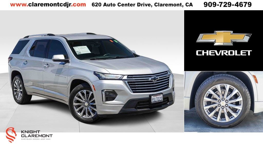 Used 2022 Chevrolet Traverse Premier w/ LPO, Floor Liner Package