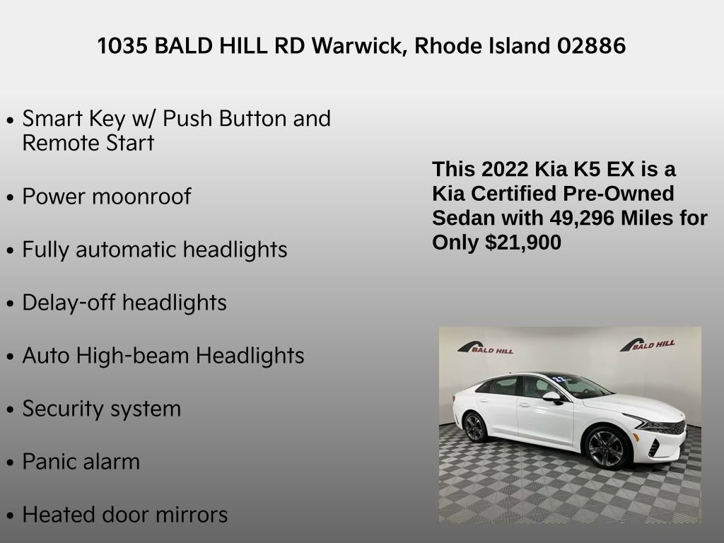 Used 2022 Kia K5 EX image 14