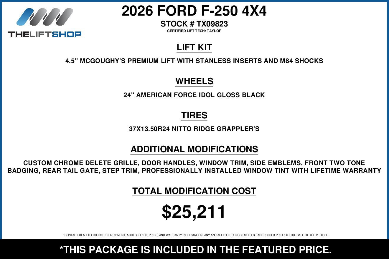 Used 2026 Ford F250 Platinum w/ Platinum Plus Package AWD/4WD video 2