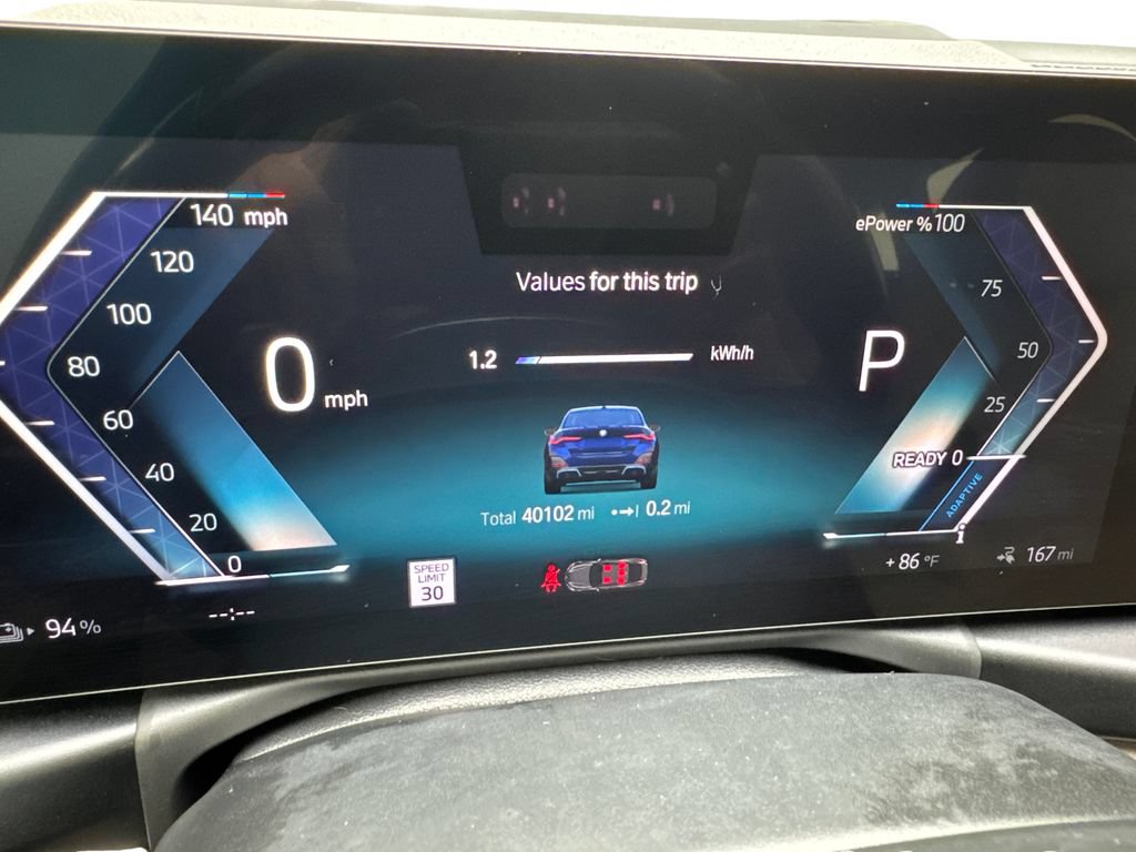 Used 2023 BMW i4 eDrive40 w/ M Sport Package RWD image 59