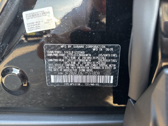 New 2026 Subaru Outback Touring XT AWD/4WD image 19