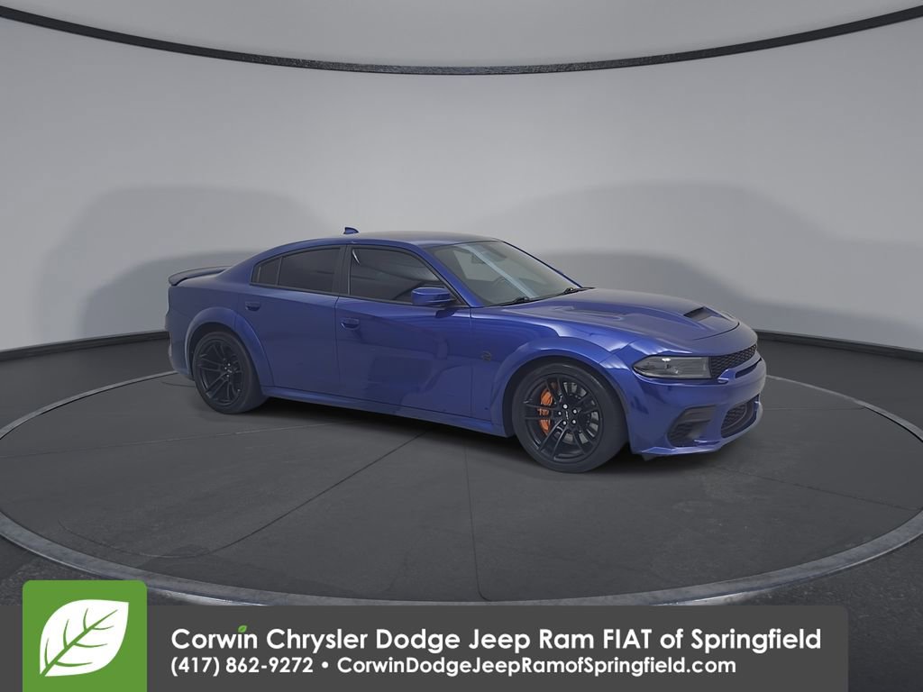 Used 2022 Dodge Charger SRT Hellcat w/ Carbon/Suede Interior Package RWD image 2